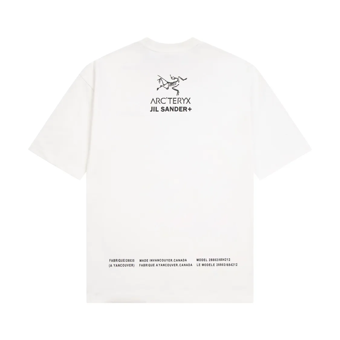 【 Quality】 Arc’teryx 𝟮𝟰𝘀𝘀 JIL SANDER T ， ， ， OS Premium 32S g Quality ： ：White Black Size：XS S M L